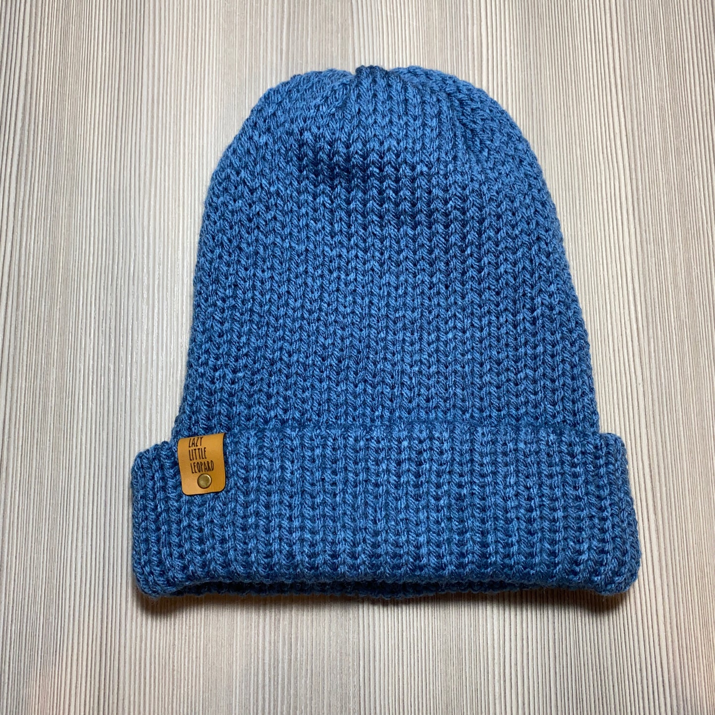 Knit Beanie with Brim