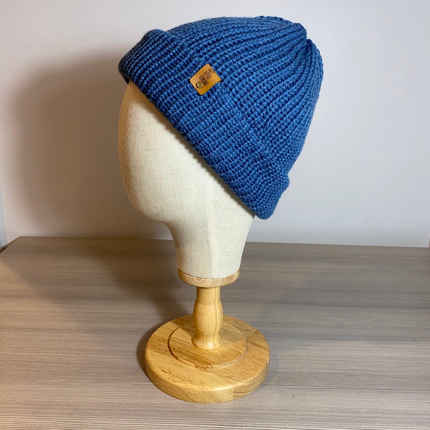 Knit Beanie with Brim