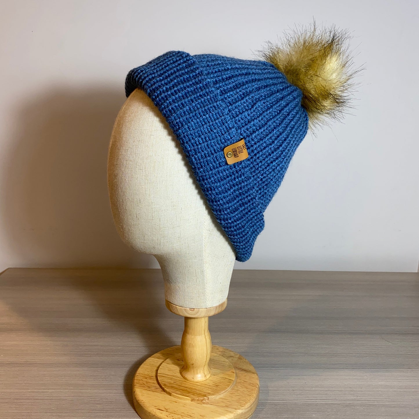 Knit Beanie with Brim