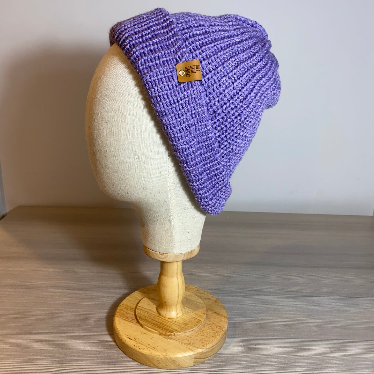 Knit Beanie with Brim