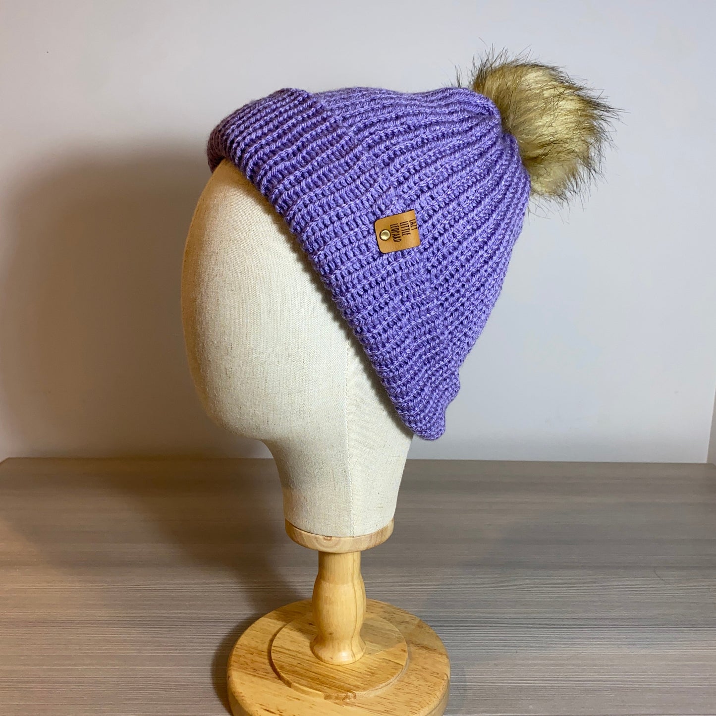 Knit Beanie with Brim