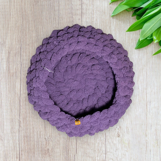 Amethyst Circular Pet Bed