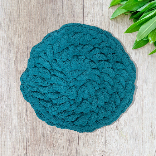 Teal Circular Mat/Insert